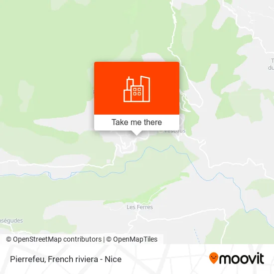 Pierrefeu map