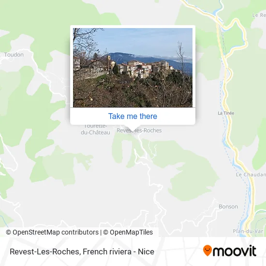 Revest-Les-Roches map