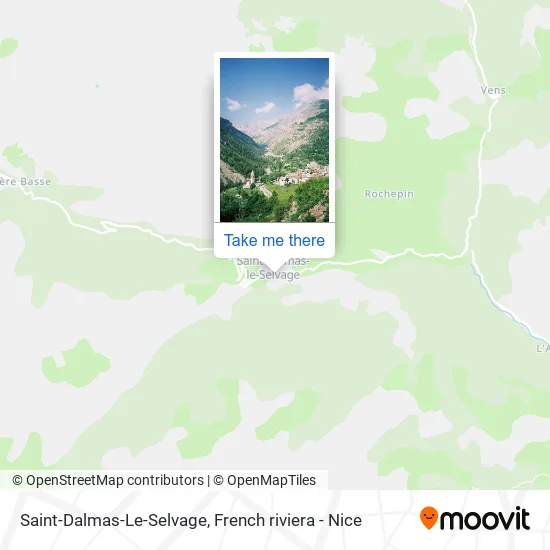 Saint-Dalmas-Le-Selvage map