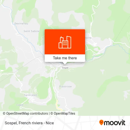 Sospel map