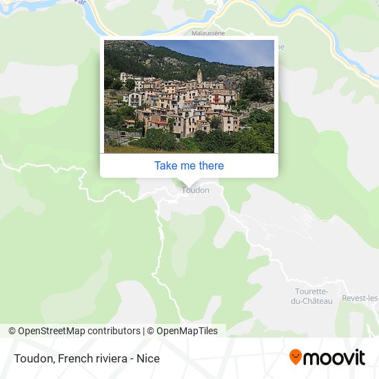 Toudon map