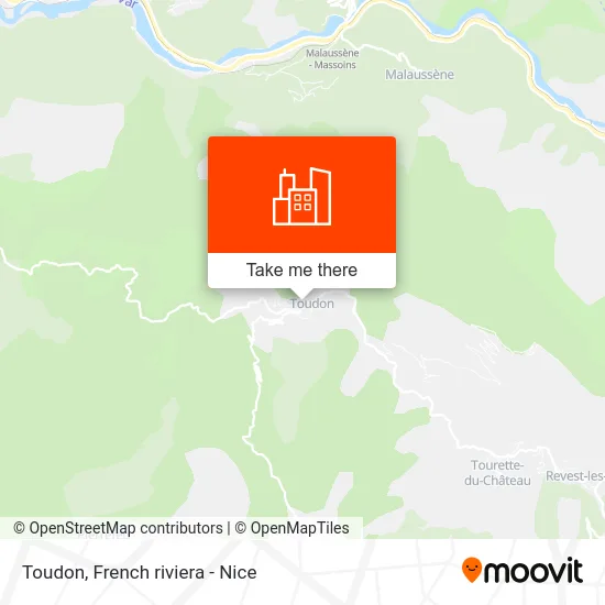 Toudon map