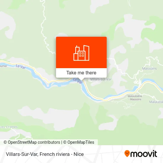 Villars-Sur-Var map