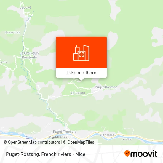 Puget-Rostang map