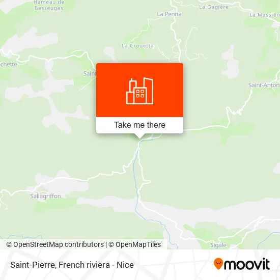 Saint-Pierre map