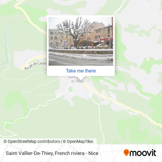 Saint-Vallier-De-Thiey map