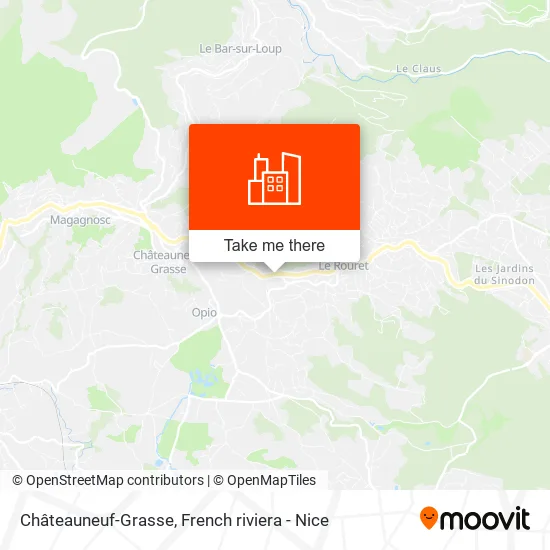 Châteauneuf-Grasse map