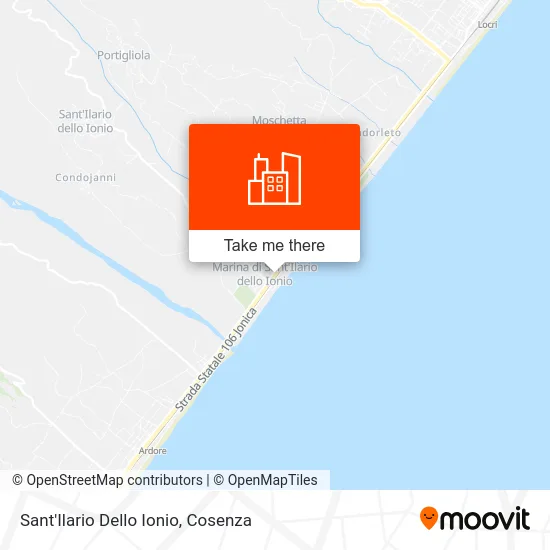Sant'Ilario dello Ionio map