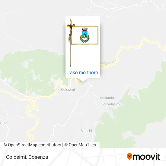 Colosimi map