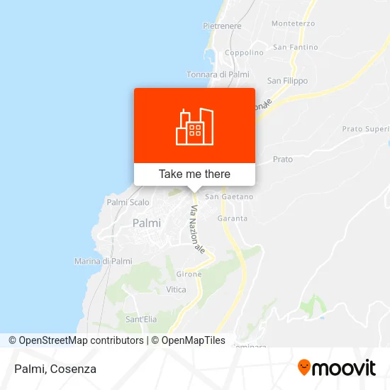 Palmi map