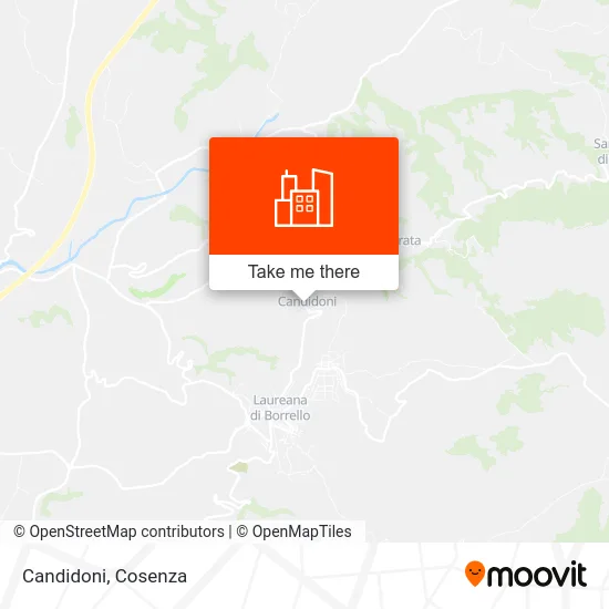 Candidoni map