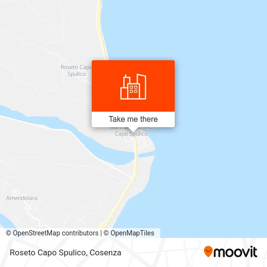 Roseto Capo Spulico map