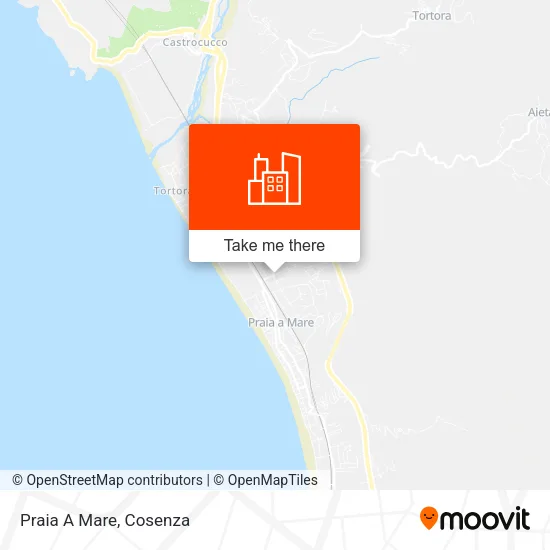 Praia A Mare map