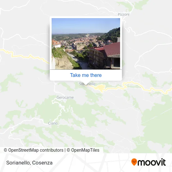 Sorianello map