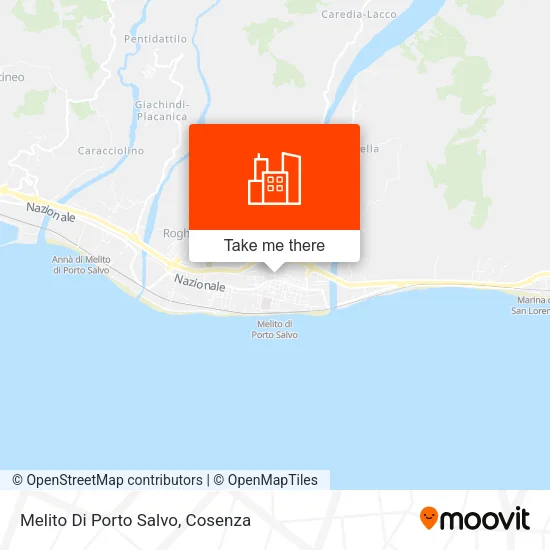 Melito Di Porto Salvo map