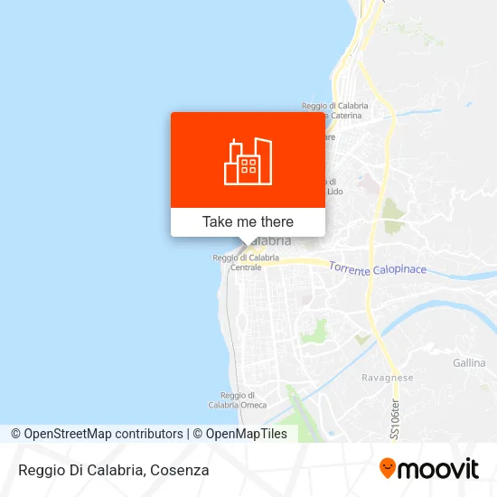 Reggio Di Calabria map