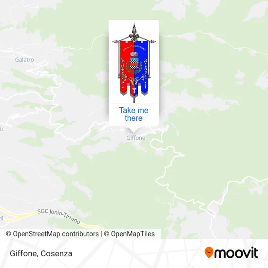 Giffone map