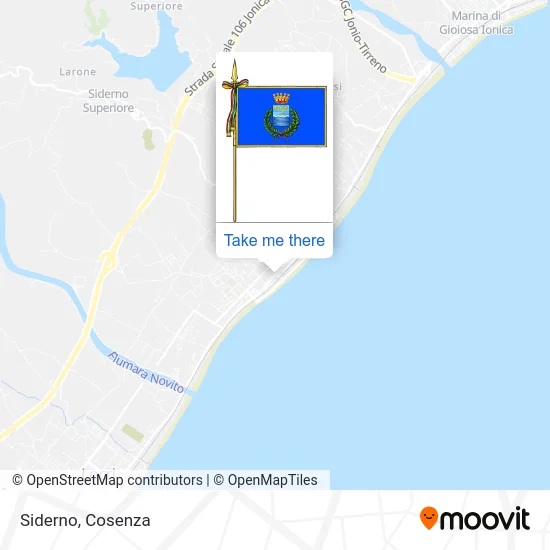 Siderno map