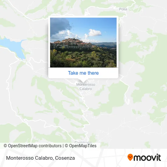Monterosso Calabro map