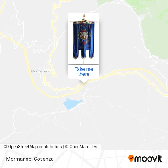 Mormanno map