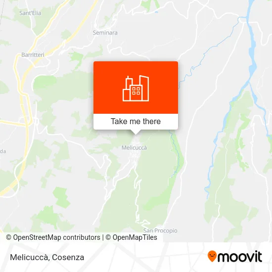 Melicuccà map