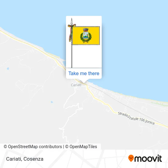 Cariati map