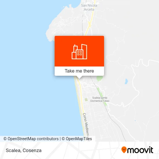 Scalea map