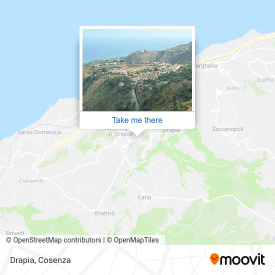 Drapia map