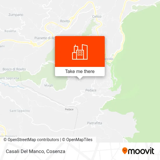 Casali Del Manco map