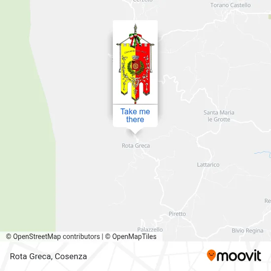 Rota Greca map
