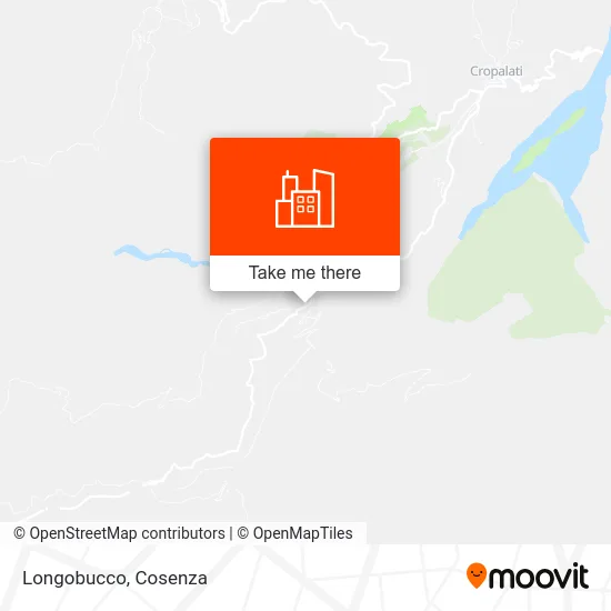 Longobucco map