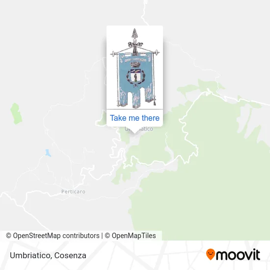Umbriatico map