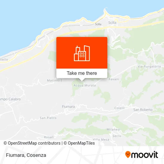 Fiumara map