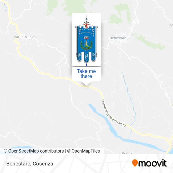 Benestare map