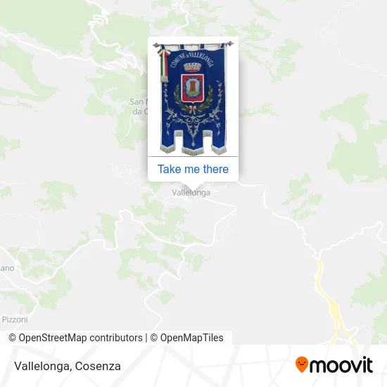 Vallelonga map