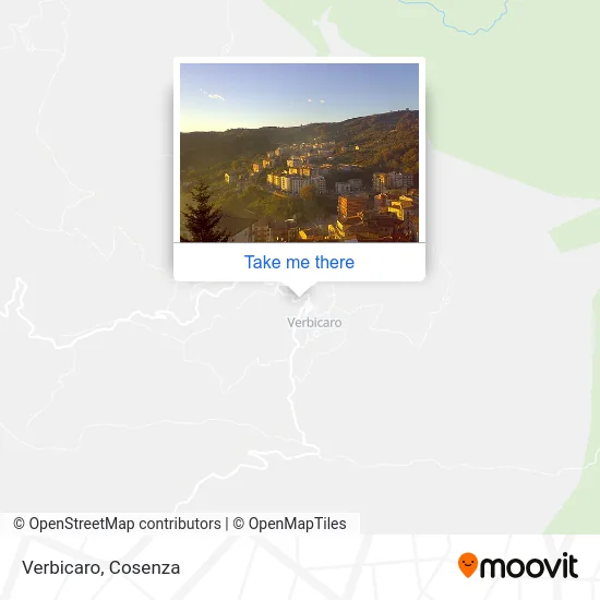 Verbicaro map