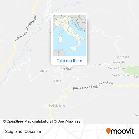Scigliano map