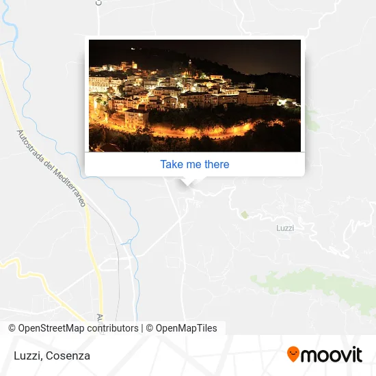 Luzzi map