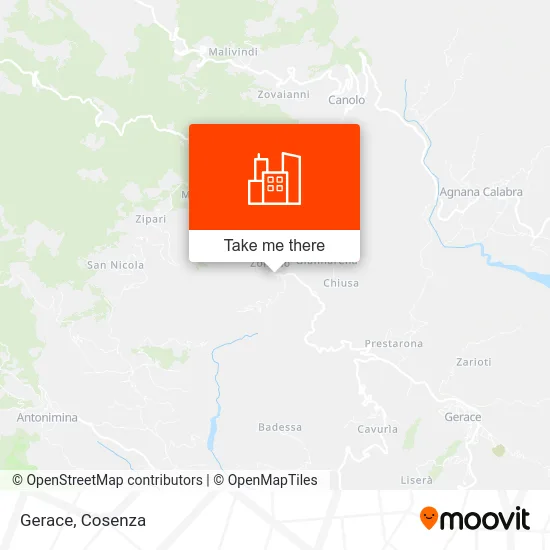 Gerace map