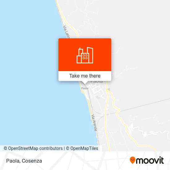 Paola map