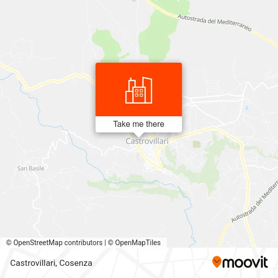 Castrovillari map