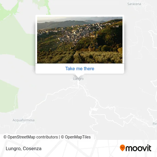 Lungro map