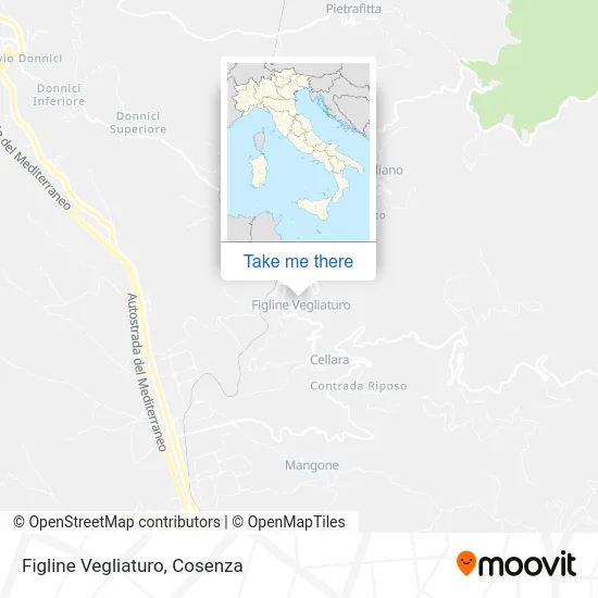 Figline Vegliaturo map