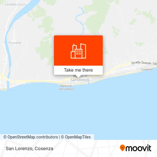 San Lorenzo map