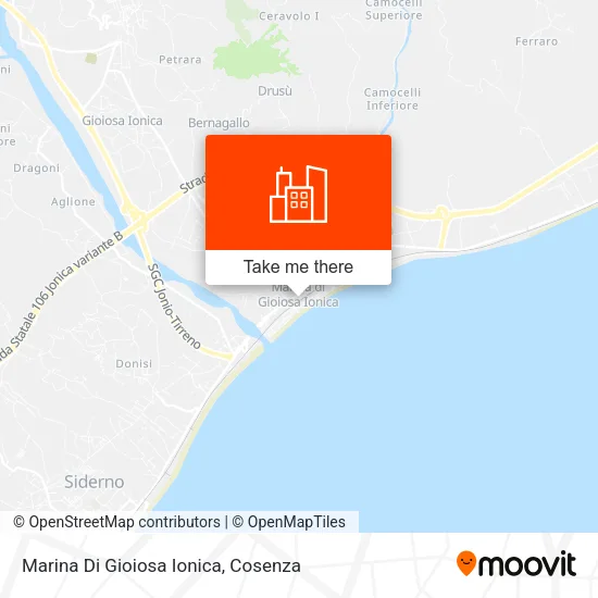 Marina Di Gioiosa Ionica map