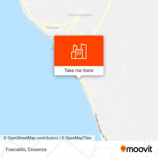 Fuscaldo map