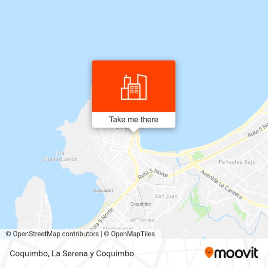 Mapa de Coquimbo