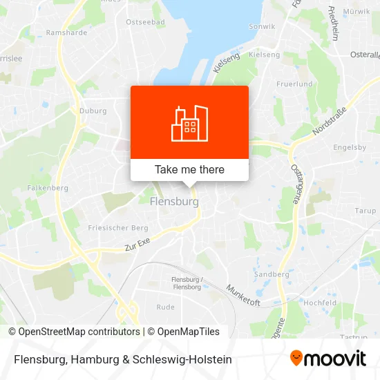 Карта Flensburg