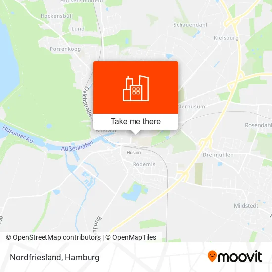 Карта Nordfriesland