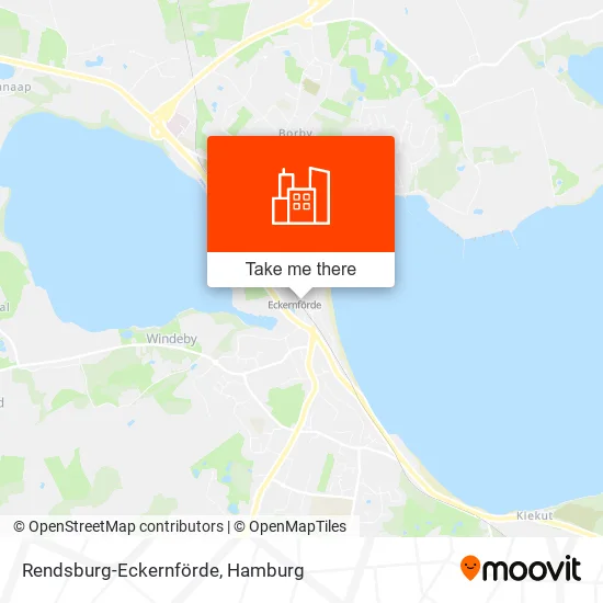 Карта Rendsburg-Eckernförde